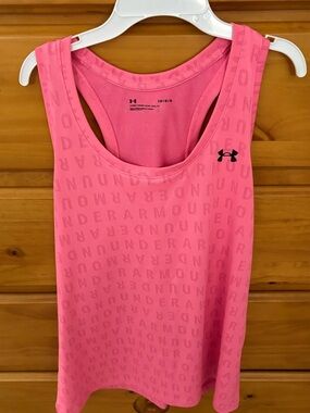LG Under Armor Pink Athletic Tank Top
